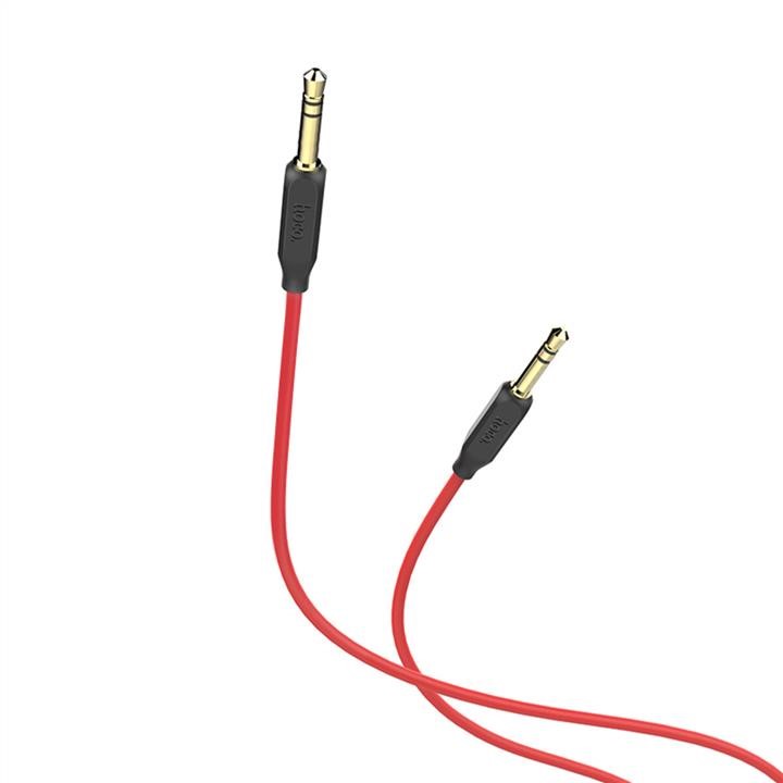 Hoco 6957531079309 Hoco UPA11 AUX audio cable Red 6957531079309: Buy near me in Poland at 2407.PL - Good price!