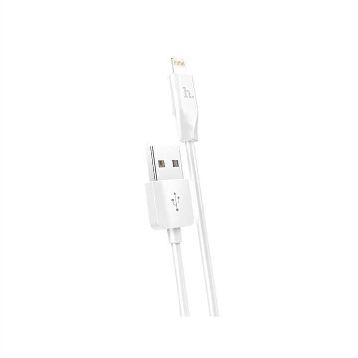 Hoco 6957531032007 Hoco X1 USB to iP 2.4A, 1m, PVC, PVC connectors, White 6957531032007: Buy near me in Poland at 2407.PL - Good price!