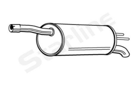 StarLine 18.99.402 Tłumik 1899402: Atrakcyjna cena w Polsce na 2407.PL - Zamów teraz!