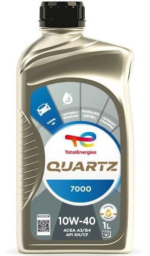 Total 216674 Моторное масло Total QUARTZ 7000 10W-40, 1л 216674: Отличная цена - Купить в Польше на 2407.PL!