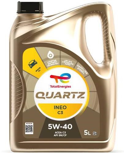 Total 213790 Моторное масло Total QUARTZ INEO 5W-40, 5л 213790: Отличная цена - Купить в Польше на 2407.PL!