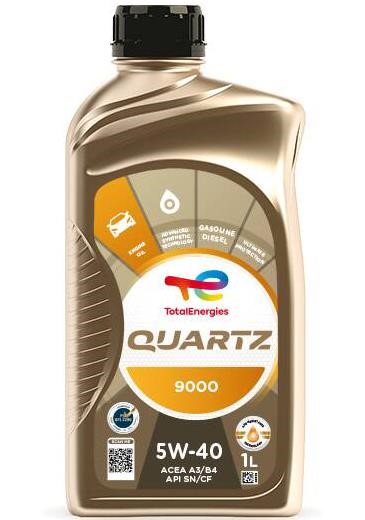 Total 216594 Моторное масло Total QUARTZ 9000 5W-40, 1л 216594: Отличная цена - Купить в Польше на 2407.PL!