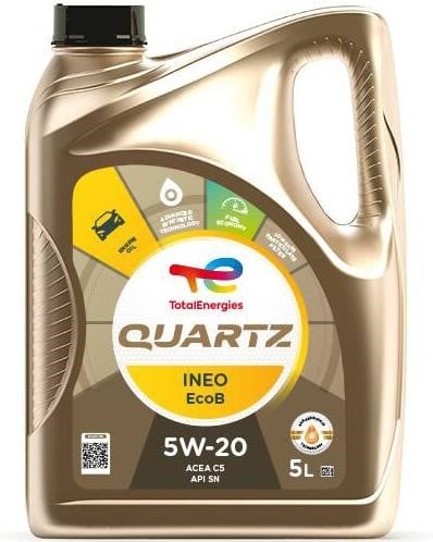 Total 213979 Моторное масло Total QUARTZ INEO ECOB 5W-20, 5л 213979: Отличная цена - Купить в Польше на 2407.PL!