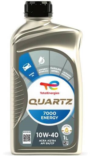 Total 216677 Моторное масло Total QUARTZ 7000 ENERGY 10W-40, 1л 216677: Отличная цена - Купить в Польше на 2407.PL!