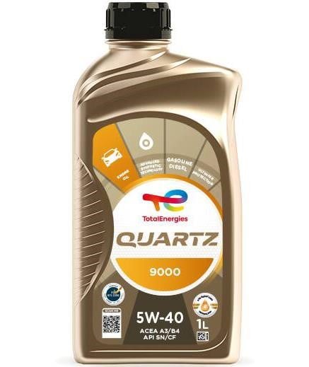 Total 213764 Моторное масло Total QUARTZ 9000 5W-40, 1л 213764: Отличная цена - Купить в Польше на 2407.PL!