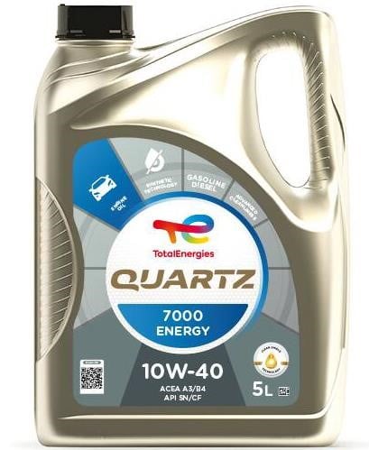 Total 216285 Моторное масло TOTAL QUARTZ 7000 ENERGY 10W-40, 5л 216285: Отличная цена - Купить в Польше на 2407.PL!