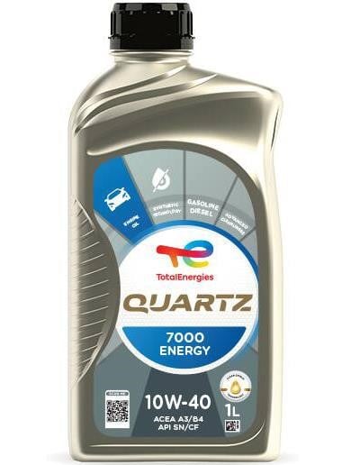 Total 214112 Моторное масло Total QUARTZ 7000 ENERGY 10W-40, 1л 214112: Отличная цена - Купить в Польше на 2407.PL!