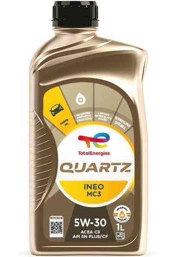 Total 213769 Моторное масло Total QUARTZ INEO MC3 5W-30, 1л 213769: Отличная цена - Купить в Польше на 2407.PL!
