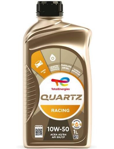 Total 166256 Engine oil Total QUARTZ RACING 10W-50, 1L 166256: Buy near me at 2407.PL in Poland at an Affordable price!