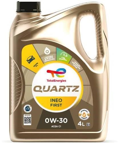 Total 183175 Моторное масло Total QUARTZ INEO FIRST 0W-30, 4л 183175: Отличная цена - Купить в Польше на 2407.PL!