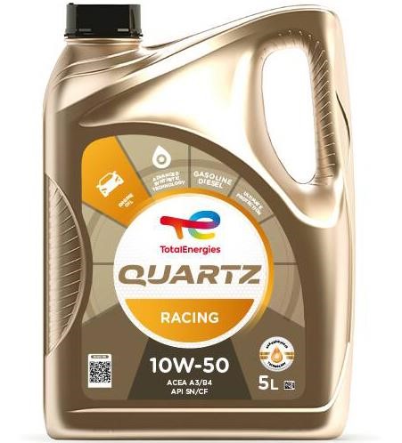 Total 213699 Моторное масло Total QUARTZ RACING 10W-50, 5л 213699: Отличная цена - Купить в Польше на 2407.PL!