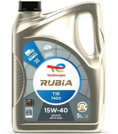 Total 148585 Motoröl Total RUBIA TIR 7400 15W-40, ACEA E7, API CI-4/SL, 5L 148585: Kaufen Sie zu einem guten Preis in Polen bei 2407.PL!