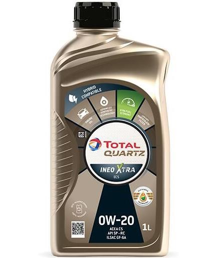 Total Quartz INEO ECS 5W30 original product show 