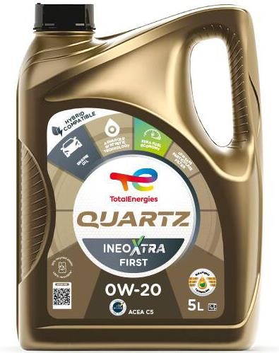 Total 225987 Моторное масло Total QUARTZ INEO XTRA FIRST 0W-20, 5л 225987: Отличная цена - Купить в Польше на 2407.PL!