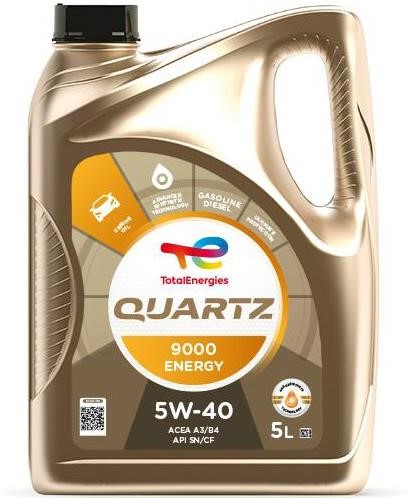 Total 174189 Engine oil TOTAL QUARTZ 9000 ENERGY 5W-40, 5L 174189: Buy near me at 2407.PL in Poland at an Affordable price!