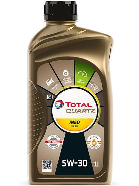 Total 193662 Engine oil TOTAL QUARTZ INEO HKS D 5W-30, 1L 193662: Buy near me in Poland at 2407.PL - Good price!