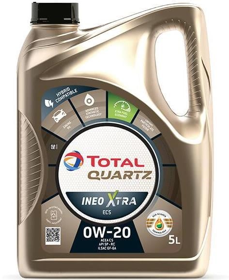 Total 220227 Моторное масло Total QUARTZ INEO XTRA EC5 0W-20, 5л 220227: Отличная цена - Купить в Польше на 2407.PL!
