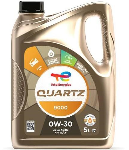 Total 209314 Моторное масло Total QUARTZ 9000 0W-30, 5л 209314: Отличная цена - Купить в Польше на 2407.PL!