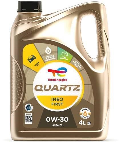 Total 213834 Engine oil Total QUARTZ INEO FIRST 0W-30, 4L 213834: Buy near me in Poland at 2407.PL - Good price!