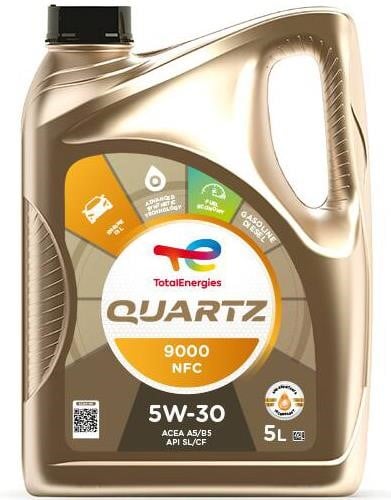 Total 216626 Моторное масло Total QUARTZ 9000 NFC 5W-30, 5л 216626: Отличная цена - Купить в Польше на 2407.PL!