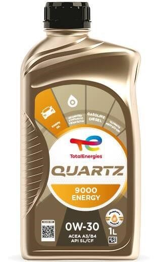 Total 213767 Моторное масло Total QUARTZ 9000 ENERGY 0W-30, 1л 213767: Отличная цена - Купить в Польше на 2407.PL!