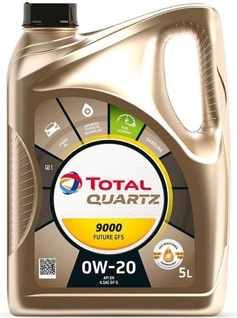 Total 216185 Моторное масло Total QUARTZ 9000 Future 0W-20, 5л 216185: Отличная цена - Купить в Польше на 2407.PL!