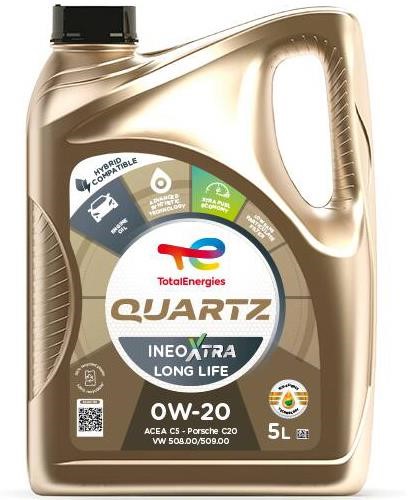 Total 216189 Моторное масло Total QUARTZ INEO XTRA LONG LIFE 0W-20, 5л 216189: Отличная цена - Купить в Польше на 2407.PL!