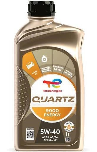 Total 216274 Моторное масло Total QUARTZ 9000 ENERGY 5W-40, 1л 216274: Отличная цена - Купить в Польше на 2407.PL!