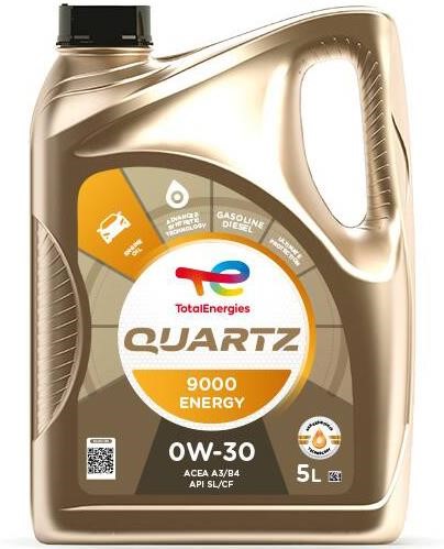 Total 213686 Моторное масло Total QUARTZ 9000 ENERGY 0W-30, 5л 213686: Отличная цена - Купить в Польше на 2407.PL!