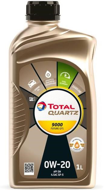 Total 216184 Моторное масло Total QUARTZ 9000 FUTURE 0W-20, 1л 216184: Отличная цена - Купить в Польше на 2407.PL!