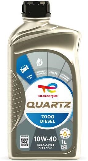 Total 216680 Моторное масло Total QUARTZ 7000 Diesel 10W-40, 1л 216680: Купить в Польше - Отличная цена на 2407.PL!