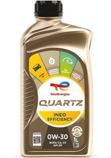 Total 186931 Engine oil Total QUARTZ INEO EFFICENCY 0W-30, 1L 186931: Buy near me at 2407.PL in Poland at an Affordable price!