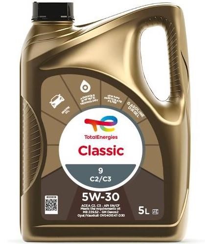 Total 201357 Engine oil Total CLASSIC 9 C2 / C3 5W-30, 5L 201357: Buy near me in Poland at 2407.PL - Good price!