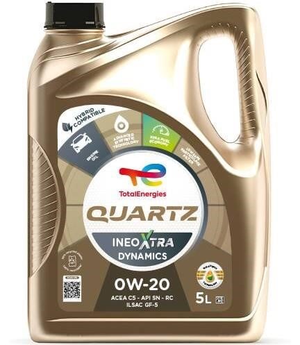 Total 207070 Моторное масло Total QUARTZ INEO DYNAMICS 0W-20, 5л 207070: Отличная цена - Купить в Польше на 2407.PL!