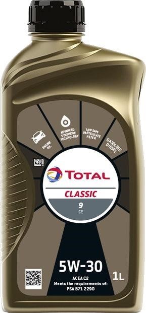 Total 173508 Engine oil Total CLASSIC C2 5W-30, 1L 173508: Buy near me in Poland at 2407.PL - Good price!