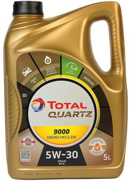 Total 175393 Engine oil Total QUARTZ 9000 ENERGY HKS G310 5W-30, 5L 175393: Buy near me in Poland at 2407.PL - Good price!