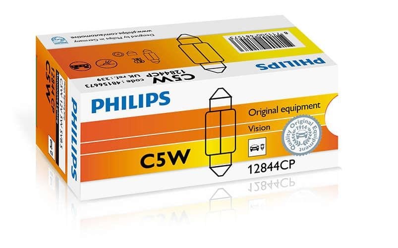 Philips 12844CP Żarówka C5W 12V 5W 12844CP: Dobra cena w Polsce na 2407.PL - Kup Teraz!