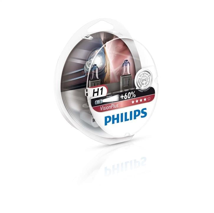 Philips 12258VPS2 Halogen lamp Philips Visionplus +60% 12V H1 55W +60% 12258VPS2: Buy near me at 2407.PL in Poland at an Affordable price!