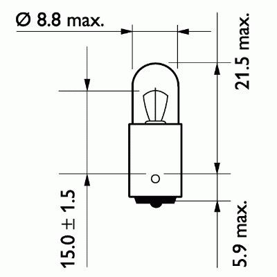 Philips 13929CP Лампа накаливания T4W 24V 4W 13929CP: Купить в Польше - Отличная цена на 2407.PL!