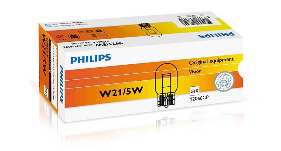 Philips Glow bulb W21&#x2F;5W 12V 21&#x2F;5W – price 8 PLN