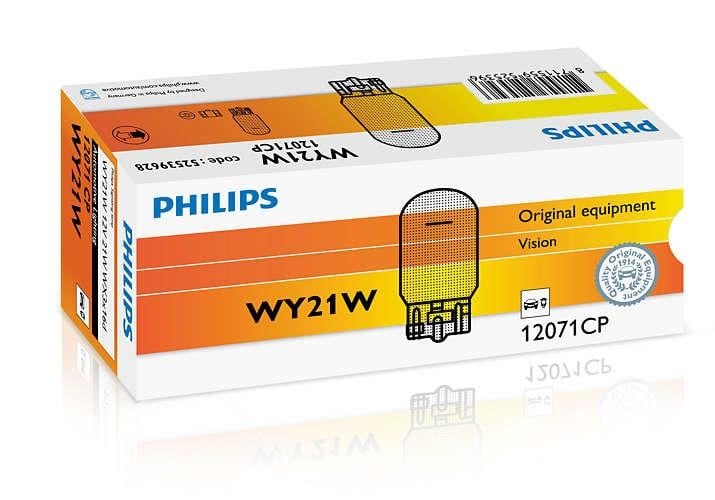 Philips 12071CP Glow bulb yellow WY21W 12V 21W 12071CP: Buy near me in Poland at 2407.PL - Good price!