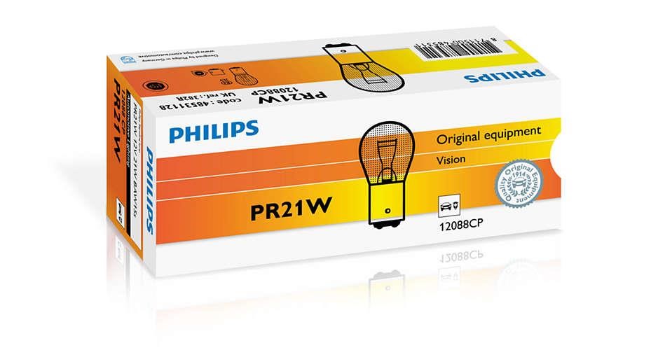 Philips 12088CP Лампа накаливания красная PR21W 12V 21W 12088CP: Отличная цена - Купить в Польше на 2407.PL!