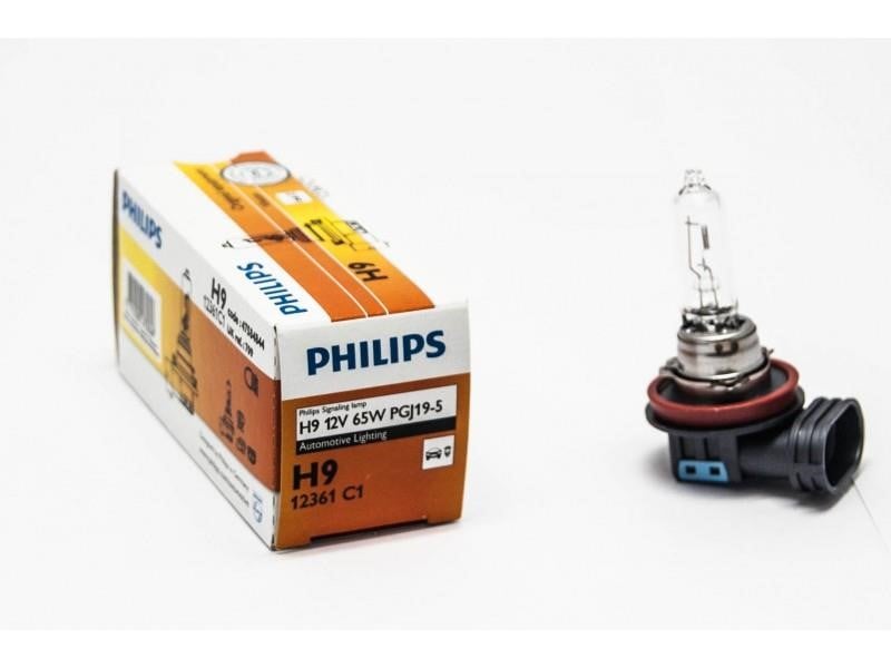 Philips 12361C1 Лампа галогенная Philips Standard 12В H9 65Вт 12361C1: Отличная цена - Купить в Польше на 2407.PL!
