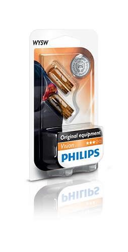 Philips 12396NAB2 Лампа накаливания желтая WY5W 12V 5W 12396NAB2: Отличная цена - Купить в Польше на 2407.PL!