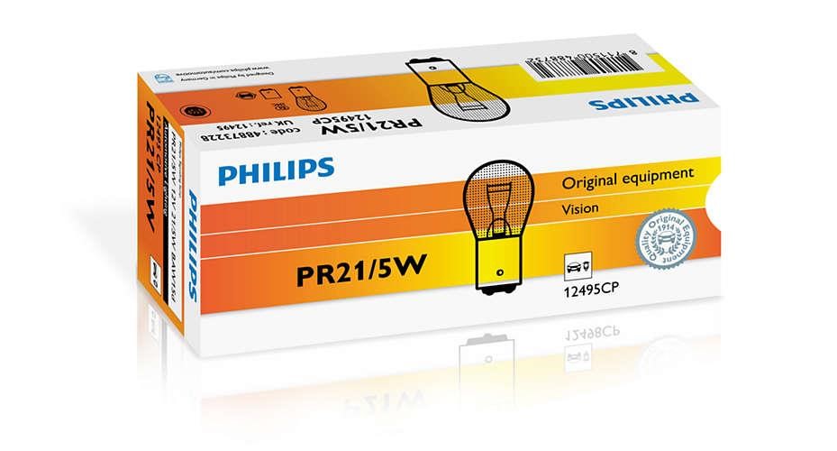 Philips 12495CP Glow bulb PR21/5W 12V 21/5W 12495CP: Buy near me in Poland at 2407.PL - Good price!