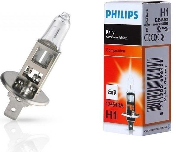 Philips 12454RAC1 Halogen lamp Philips Rally 12V H1 100W 12454RAC1: Buy near me in Poland at 2407.PL - Good price!
