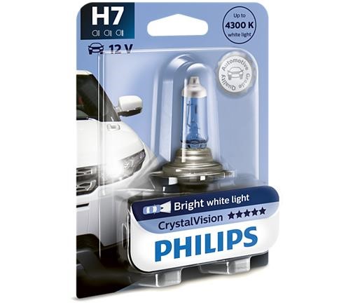 Philips 12972CVB1 Halogen lamp Philips Cristalvision 12V H7 55W 12972CVB1: Buy near me in Poland at 2407.PL - Good price!