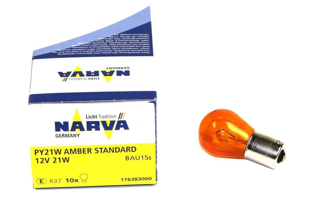 Narva Glow bulb yellow PY21W 12V 21W – price 2 PLN