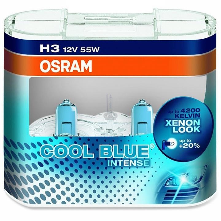 Osram 64151CBI-HCB Лампа галогенная Osram Cool Blue Intense +20% 12В H3 55Вт +20% 64151CBIHCB: Отличная цена - Купить в Польше на 2407.PL!