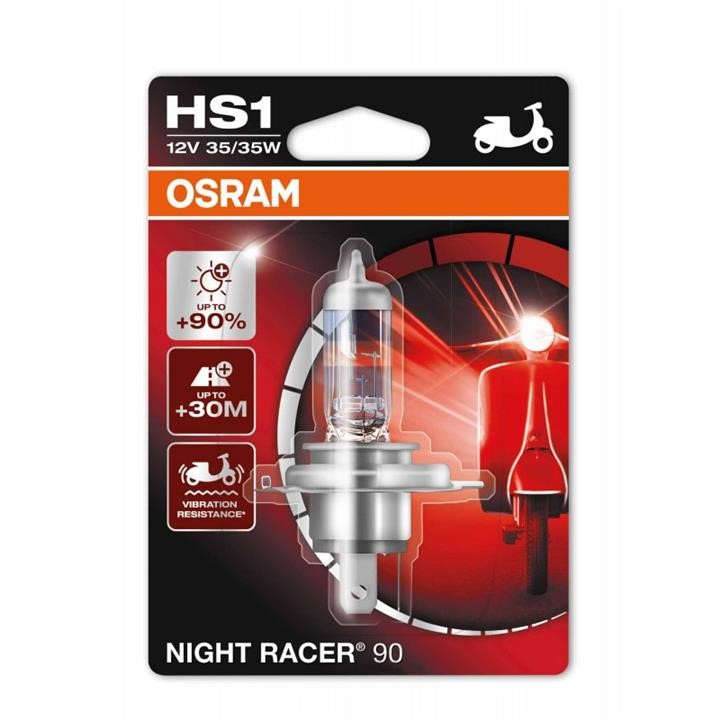 Osram 64185NR9-BLI Лампа галогенова OSRAM H4 Night Racer +90% 12V 35/35W 64185NR9BLI: Приваблива ціна - Купити у Польщі на 2407.PL!
